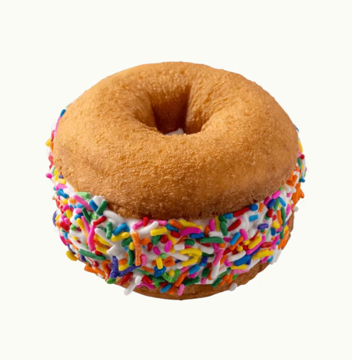 Donut Ice Cream Sandwich